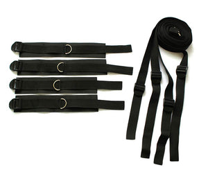 Under Bed Restraint Set - Ankle / Wrist Cuffs