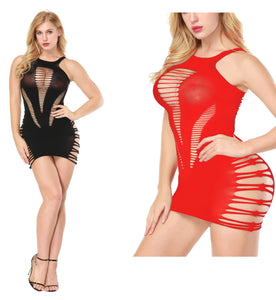 The 8789 Clubtime Fishnet Bodystocking Dress